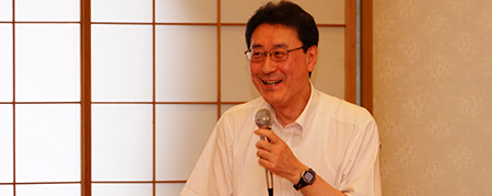 青栁　幸利氏